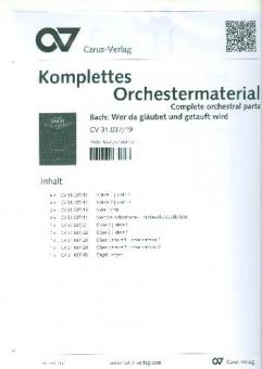 Wer da gläubet und getauft wird Standard