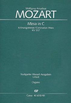 Missa in C-Dur Nr. 14 KV 317 