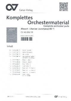 Litaniae Lauretanae B.M.V. in D-Dur KV195 Standard