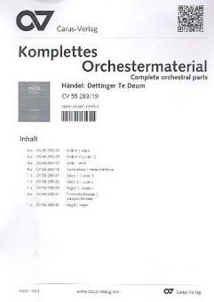 Te Deum for the Victory of Dettingen HWV 283 