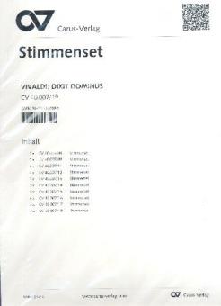 Dixit Dominus RV 594 