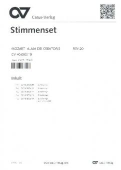 Alma Dei creatoris KV277 