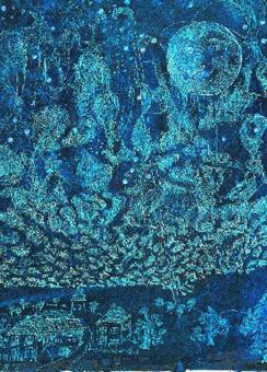 Auf seiner blauen Flur (Ausschnitt) 