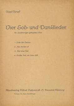 4 Lob- und Danklieder 