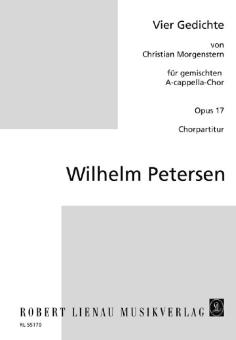 4 Gedichte von Christian Morgenstern op. 17 