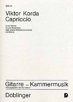 Capriccio in vier Sätzen 