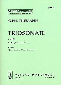 Triosonate e-Moll 