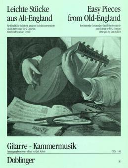 Leichte Stücke aus Alt-England 