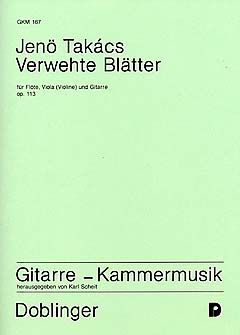 Verwehte Blätter Op. 113 