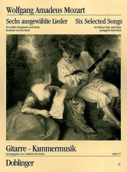 Sechs ausgewählte Lieder 