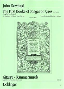 The First Books of Songs or Ayres 