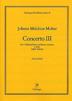 Concerto C-Dur MWV VIII/19 (orig. f. 4 Querfl. u. B.c.) 