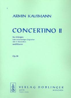 Concertino Nr. 2 für 2 Geigen op. 86 