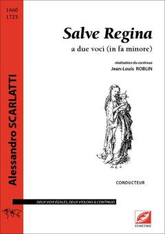 Salve Regina a due voci in fa minore 