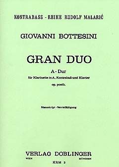 Gran Duo A-Dur op. posth 