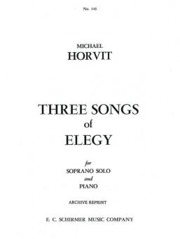 Three Songs of Elegy 