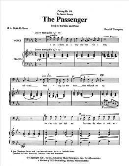 Five Love Songs No. 2 The Passenger 