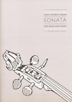 Sonata For Cello And Piano 