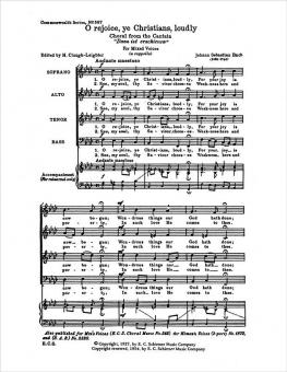 O Rejoice, Ye Christians, Loudly 