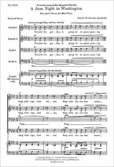 A June Night in Washington & Full Sea Rolls 