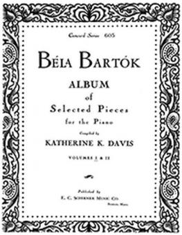 Bela Bartok Album for Piano, Vol. I 