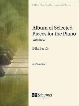 Bela Bartok Album for Piano, Vol. II 