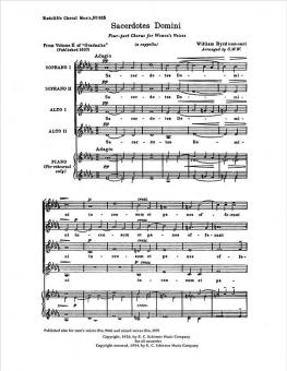Sacerdotes Domini 