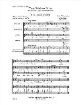 Two Christmas Carols 