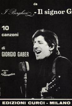 Il Signor G. 10 Canzoni Di G. Gaber 
