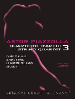 Astor Piazzolla for String Quartet 