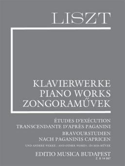 Études d'exécution transcendante d'après Paganini 