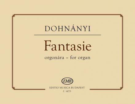 Fantasie for organ 