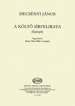 A költö sírfelirata 