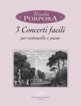 3 Concerti Facili per Violoncelle e Piano 
