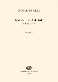 Pataki diákdalok a 18. századból 