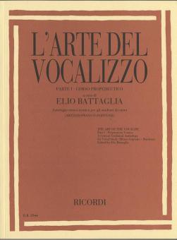 L'Arte Del Vocalizzo (Mezzo- or Baritono) Part I 
