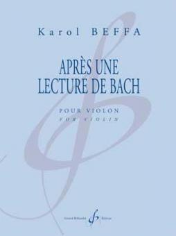 Après une lecture de Bach? 