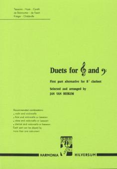 Duets for Treble and Bass Clef 