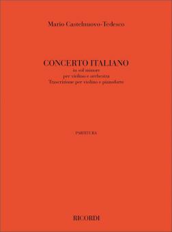 Concerto N. 1 Italiano, In Sol Minore 