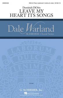 Leave My Heart Its Songs Standard