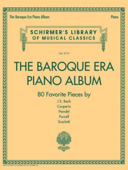 The Baroque Era Piano Album 