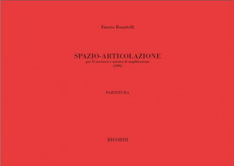 Spazio - Articolazione 