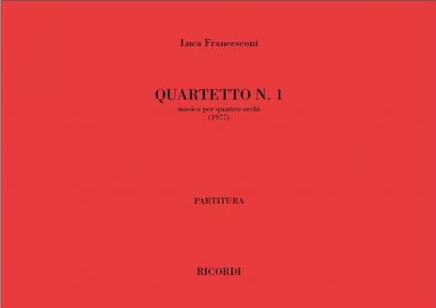 Quartetto N. 1 