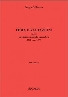 Tema e variazioni op. 5b 