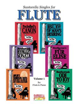 Santorella Singles for Flute & Piano Vol. 1 