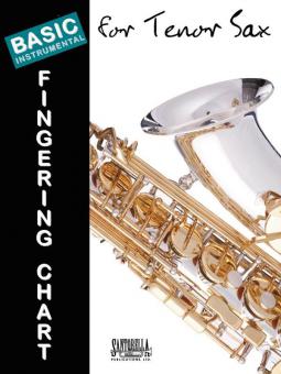 Basic Fingering Chart for Tenor Sax 