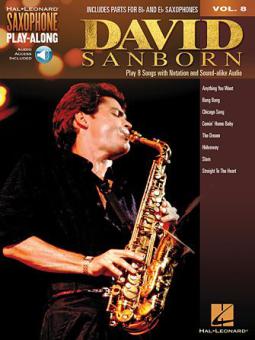 Saxophone Play-Along Volume 8: David Sanborn 