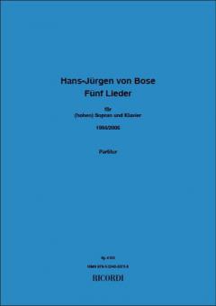 5 Lieder 