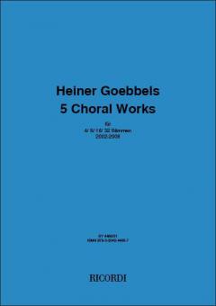 5 choral works 
