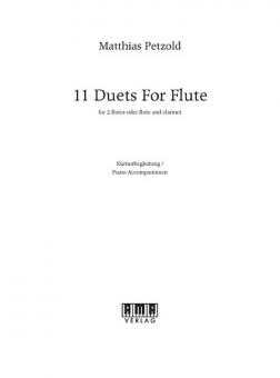 11 Duets for Flute 